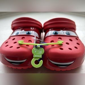 NWT: Crocs Lightning McQueen Adult Clogs US Mens 8 / US  Womens 10